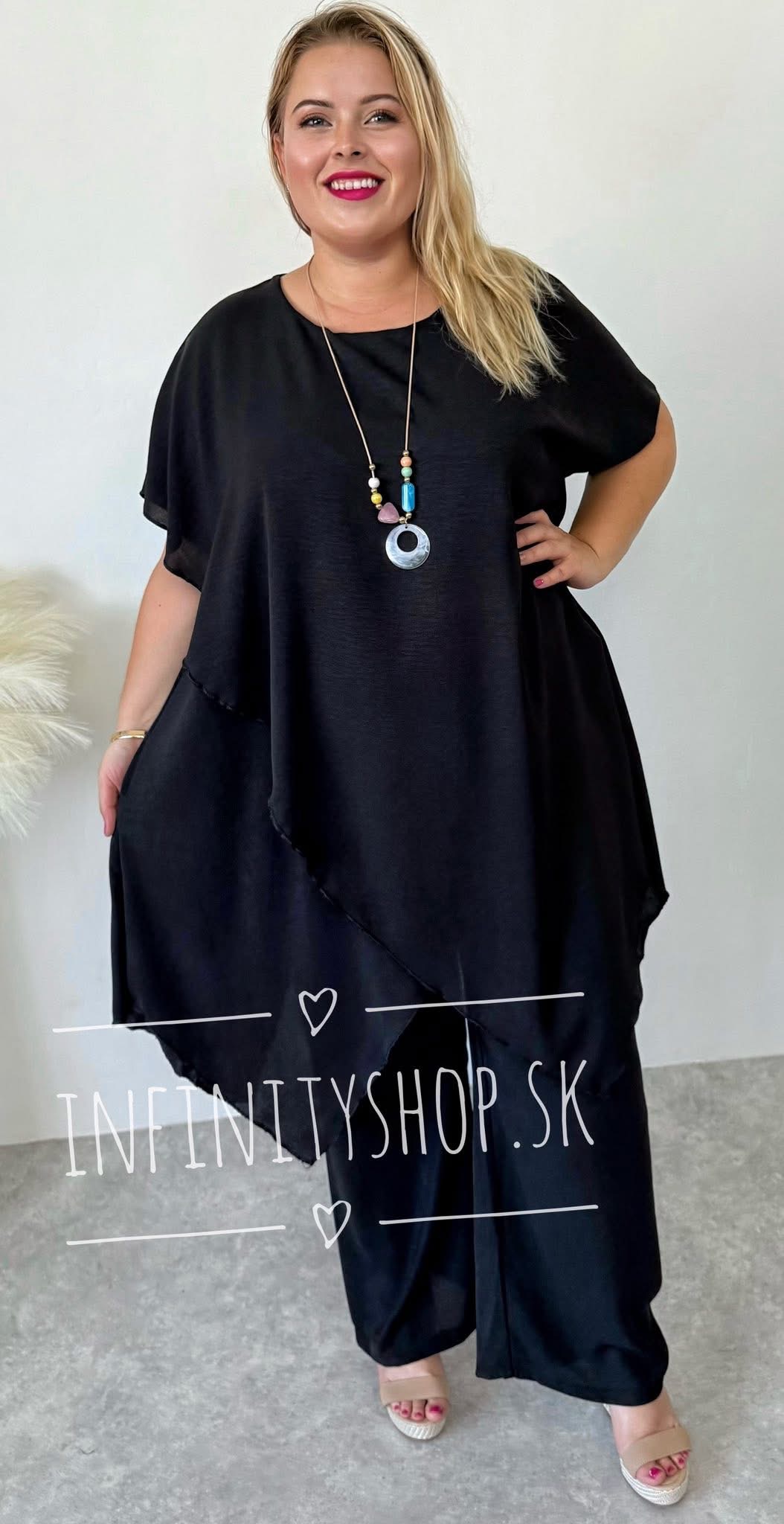 Komplet plus size 2638