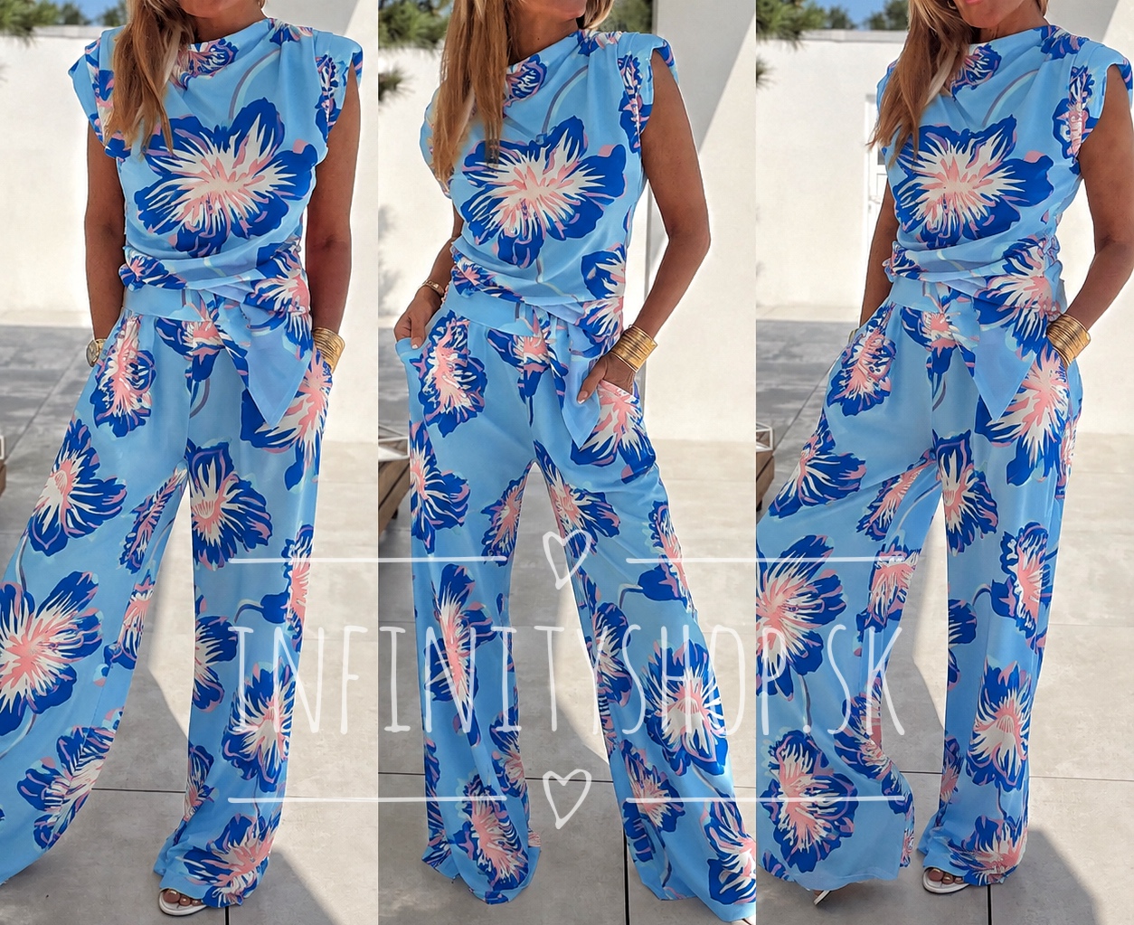 Kvietkovaný komplet 9316