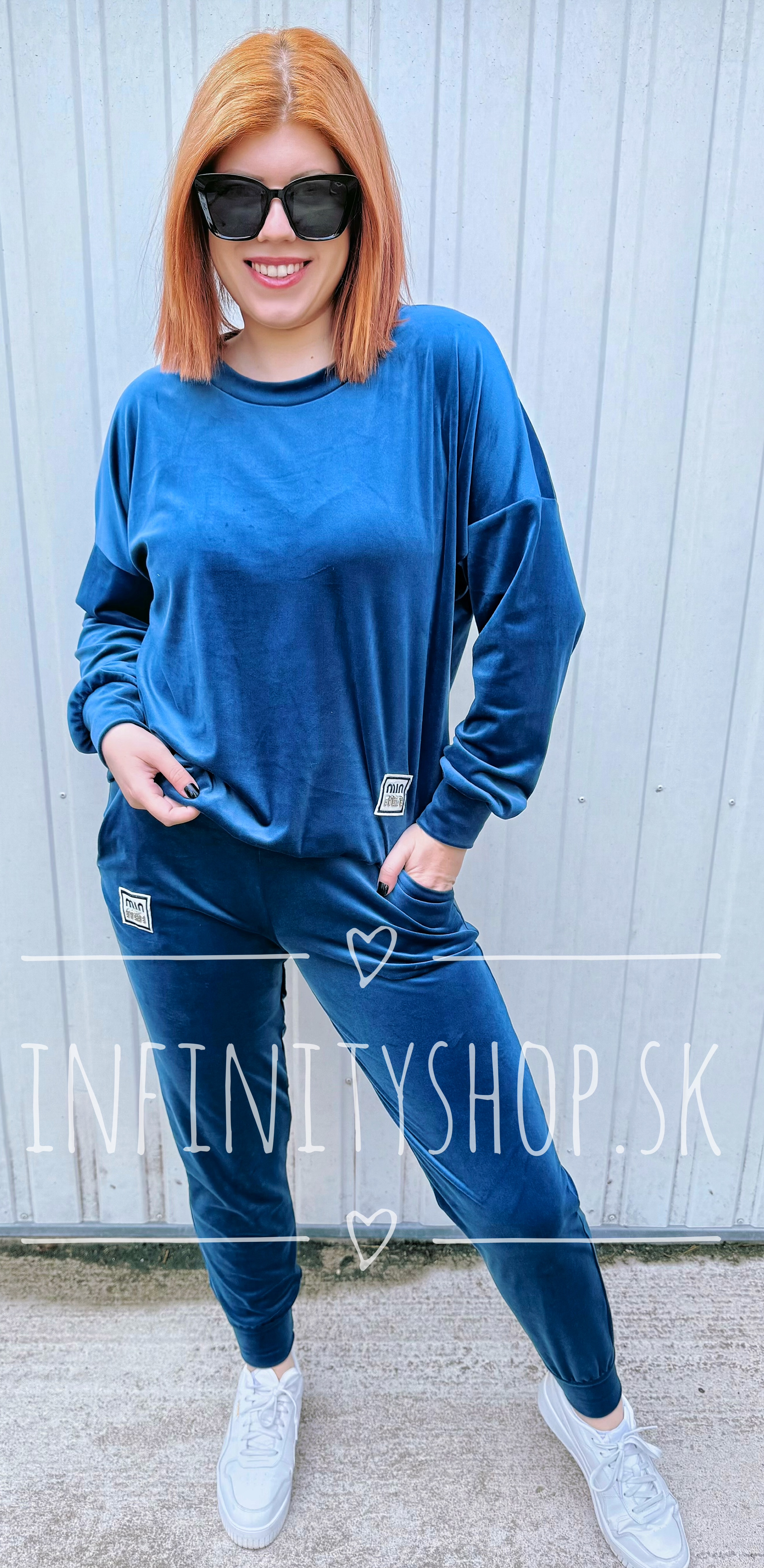 Velúrový komplet 3636