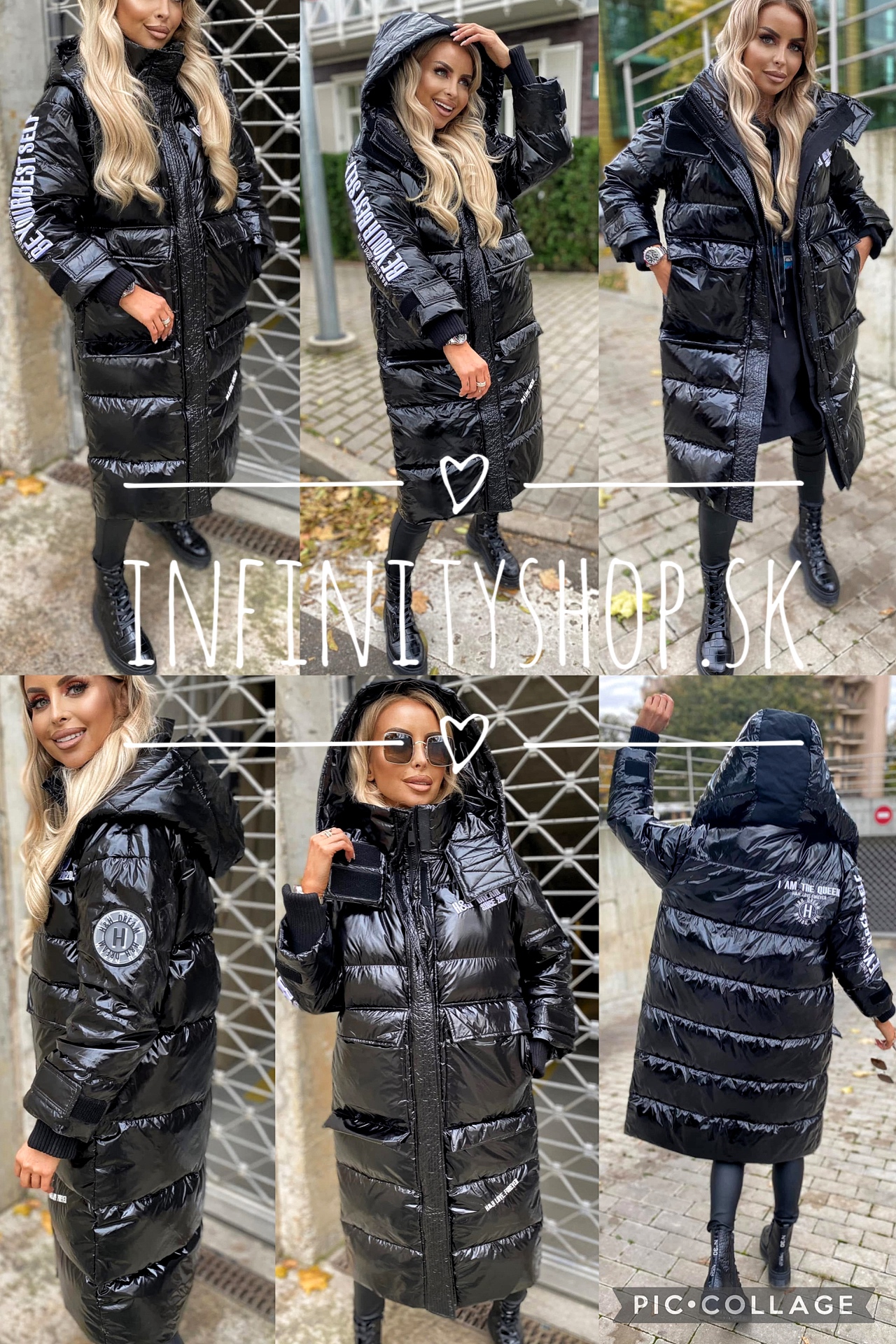 Lesklá bunda Infinity 239