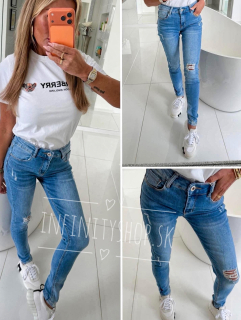 Modré rifle skinny 8922